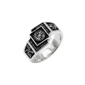 Anillo de Graduación Tres Niveles