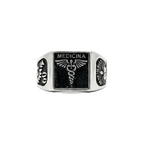 Anillo de Graduación Cuadrado Clásico