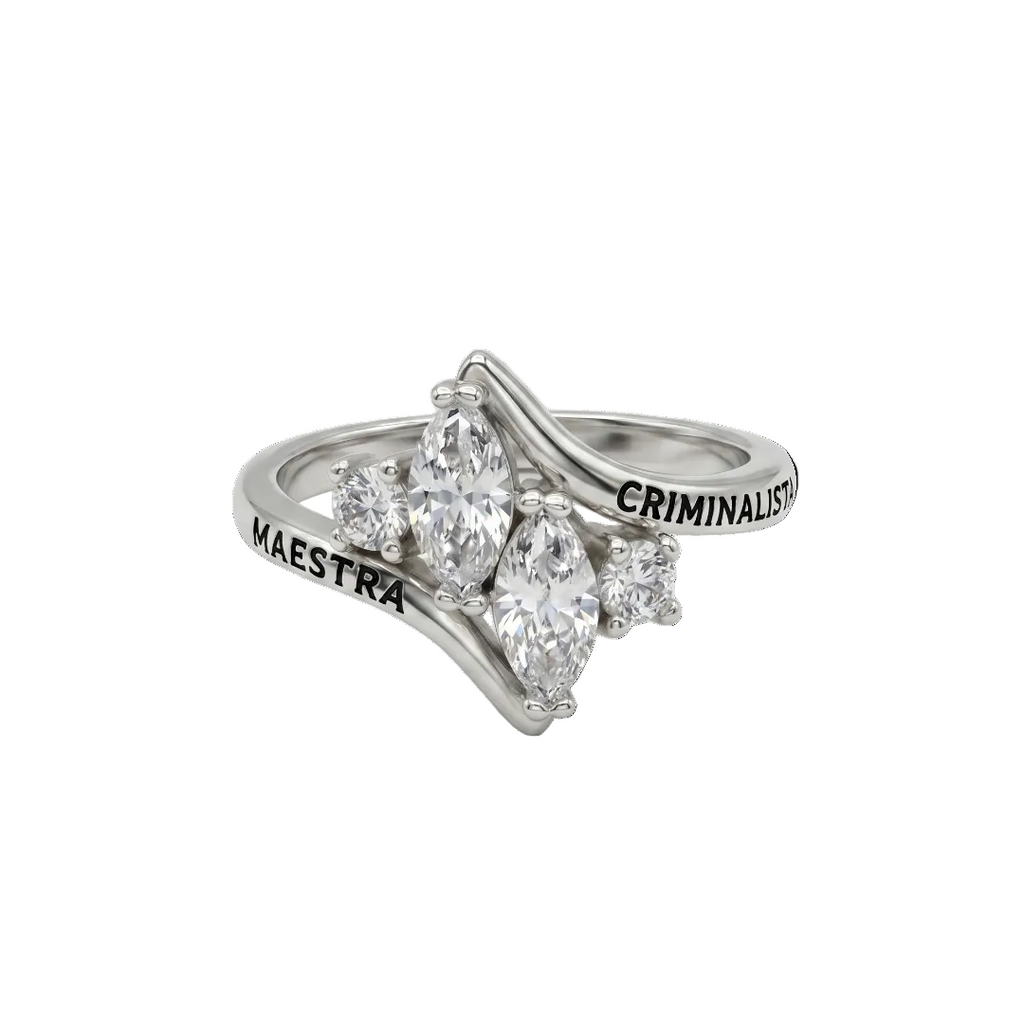 Destello Navette-Anillo de Graduación